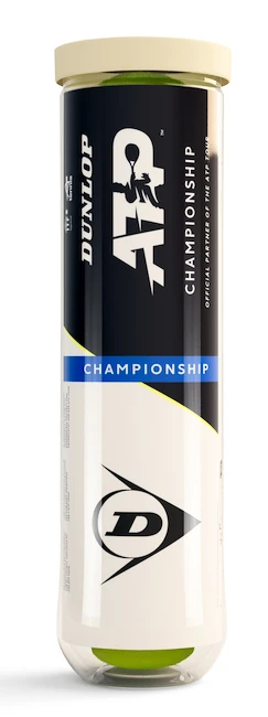 Balles De Tennis Dunlop ATP Championship (4 Pcs)