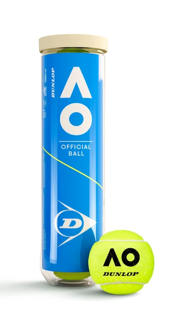Balles De Tennis Dunlop Australian Open (4 Pcs) 4 Balles De Tennis Dunlop Australian Open (4 Pcs) – Image 2