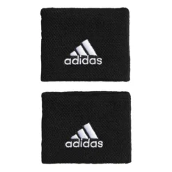 Bandeaux Anti-sueur Adidas Tennis Wristband Small Black
