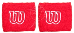 Bandeaux Anti-sueur Wilson Wristband 2.5´´ Red (2 Pack)