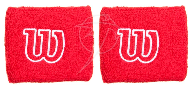 Bandeaux Anti-sueur Wilson Wristband 2.5´´ Red (2 Pack) 3 Bandeaux Anti-sueur Wilson Wristband 2.5´´ Red (2 Pack)