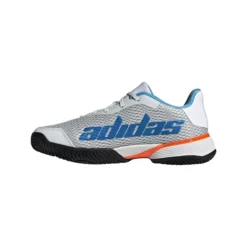Chaussures De Tennis, Junior Adidas Barricade K Blue/White -Magasin De Sport De Tennis chaussures de tennis junior adidas barricade k blue white 151771 650x650 g5