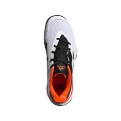 Chaussures De Tennis, Junior Adidas Barricade K White/Black -Magasin De Sport De Tennis chaussures de tennis junior adidas barricade k white black 151770 650x650 g4