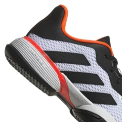 Chaussures De Tennis, Junior Adidas Barricade K White/Black -Magasin De Sport De Tennis chaussures de tennis junior adidas barricade k white black 151770 650x650 g7