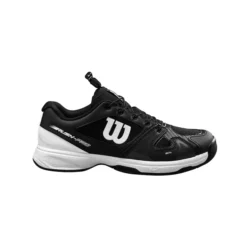 Chaussures De Tennis, Junior Wilson Rush Pro QL Black -Magasin De Sport De Tennis chaussures de tennis junior wilson rush pro ql black 76936 650x650 g2