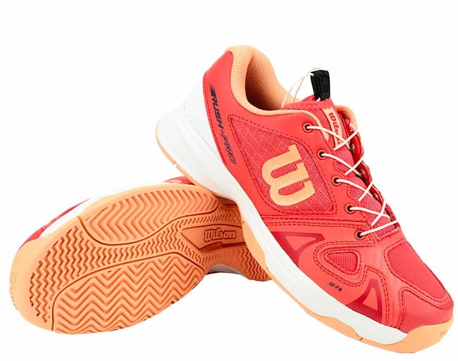 Chaussures De Tennis, Junior Wilson Rush Pro QL Cayenne 3 Chaussures De Tennis, Junior Wilson Rush Pro QL Cayenne – Image 2