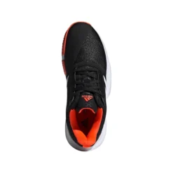 Chaussures De Tennis Pour Enfant Adidas CourtJam XJ Black/White/Red -Magasin De Sport De Tennis chaussures de tennis pour enfant adidas courtjam xj black white red 120157 650x650 g6