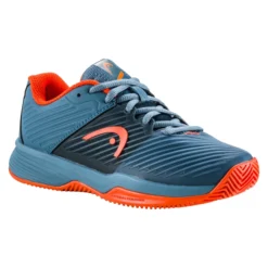 Chaussures De Tennis Pour Enfant Head Revolt Pro 4.0 Junior Clay Grey/Orange -Magasin De Sport De Tennis chaussures de tennis pour enfant head revolt pro 4 0 junior clay grey orange 155041 650x650 g1