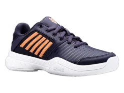 Chaussures De Tennis Pour Enfant K-Swiss Court Express Carpet Graystone/Peach Nectar/White