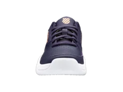 Chaussures De Tennis Pour Enfant K-Swiss Court Express Carpet Graystone/Peach Nectar/White -Magasin De Sport De Tennis chaussures de tennis pour enfant k swiss court express carpet graystone peach nectar white 130307 650x650 g3