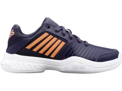 Chaussures De Tennis Pour Enfant K-Swiss Court Express Carpet Graystone/Peach Nectar/White -Magasin De Sport De Tennis chaussures de tennis pour enfant k swiss court express carpet graystone peach nectar white 130307 650x650 g4