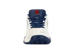 Chaussures De Tennis Pour Enfant K-Swiss Hypercourt Express 2 HB Blanc/Blue Opal -Magasin De Sport De Tennis chaussures de tennis pour enfant k swiss hypercourt express 2 hb blanc blue opal 1362984 650x650 g4