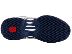 Chaussures De Tennis Pour Enfant K-Swiss Hypercourt Express 2 HB Blanc/Blue Opal -Magasin De Sport De Tennis chaussures de tennis pour enfant k swiss hypercourt express 2 hb blanc blue opal 1362984 650x650 g5