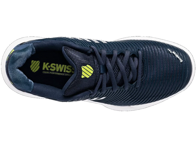 Chaussures De Tennis Pour Enfant K-Swiss Hypercourt Express 2 Moonlit Ocean/Love Bird/White 6 Chaussures De Tennis Pour Enfant K-Swiss Hypercourt Express 2 Moonlit Ocean/Love Bird/White – Image 4