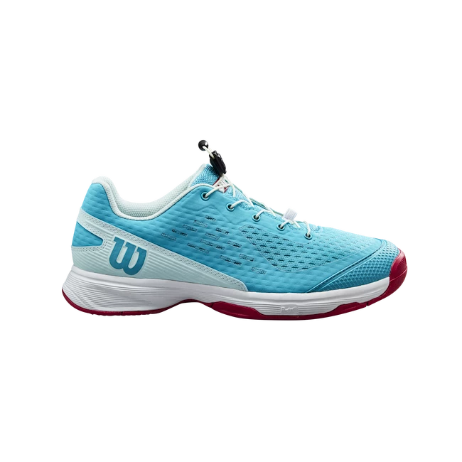 Chaussures De Tennis Pour Enfant Wilson Rush Pro 4.0 JR QL Scuba Blue 4 Chaussures De Tennis Pour Enfant Wilson Rush Pro 4.0 JR QL Scuba Blue – Image 2