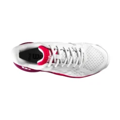 Chaussures De Tennis Pour Enfant Wilson Rush Pro Ace Jr White/Beet Red -Magasin De Sport De Tennis chaussures de tennis pour enfant wilson rush pro ace jr white beet red 1358331 650x650 g2