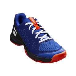 Chaussures De Tennis Pour Enfant Wilson Rush Pro Jr L Blue/Black -Magasin De Sport De Tennis chaussures de tennis pour enfant wilson rush pro jr l blue black 1358327 650x650 g1