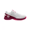 Chaussures De Tennis Pour Enfant Wilson Rush Pro Jr L White/Beet Red -Magasin De Sport De Tennis chaussures de tennis pour enfant wilson rush pro jr l white beet red 1358328 650x650 1