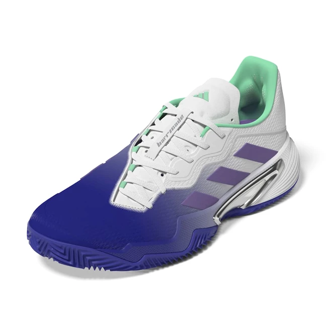 Chaussures De Tennis Pour Femme Adidas Barricade W Clay Blue/Violet 4 Chaussures De Tennis Pour Femme Adidas Barricade W Clay Blue/Violet – Image 2