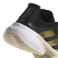 Chaussures De Tennis Pour Femme Adidas Barricade W Core Black/Gold Met/Carbon -Magasin De Sport De Tennis chaussures de tennis pour femme adidas barricade w core black gold met carbon 134724 650x650 g3