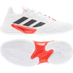 Chaussures De Tennis Pour Femme Adidas Barricade W White/Black/Red
