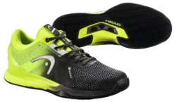 Chaussures De Tennis Pour Femme Head Sprint Pro 3.0 SF Clay Black/Lime