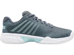 Chaussures De Tennis Pour Femme K-Swiss Hypercourt Express 2 Carpet Stormy Weather/Icy Morn/White -Magasin De Sport De Tennis chaussures de tennis pour femme k swiss hypercourt express 2 carpet stormy weather icy morn white 129373 650x650 g3