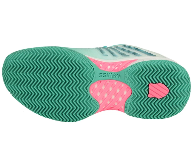 Chaussures De Tennis Pour Femme K-Swiss Hypercourt Express 2 HB Aruba Blue 4 Chaussures De Tennis Pour Femme K-Swiss Hypercourt Express 2 HB Aruba Blue – Image 2