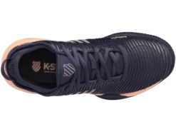 Chaussures De Tennis Pour Femme K-Swiss Hypercourt Supreme HB Graystone/Peach -Magasin De Sport De Tennis chaussures de tennis pour femme k swiss hypercourt supreme hb graystone peach 92620 650x650 g0