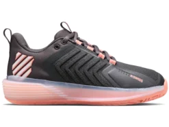 Chaussures De Tennis Pour Femme K-Swiss Ultrashot 3 Asphalt/Peach Amber -Magasin De Sport De Tennis chaussures de tennis pour femme k swiss ultrashot 3 asphalt peach amber 154142 650x650 g1