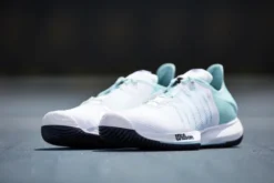 Chaussures De Tennis Pour Femme Wilson Kaos Rapide White/Blue -Magasin De Sport De Tennis chaussures de tennis pour femme wilson kaos rapide white blue 95638 650x650 g5