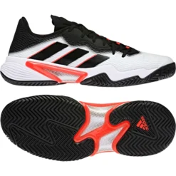 Chaussures De Tennis Pour Homme Adidas Barricade M White/Black