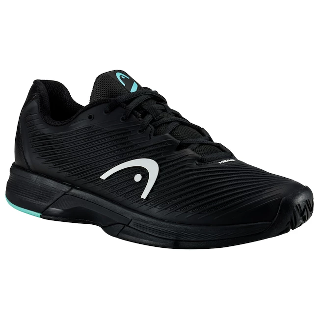 Chaussures De Tennis Pour Homme Head Revolt Pro 4.0 Black/Teal 3 Chaussures De Tennis Pour Homme Head Revolt Pro 4.0 Black/Teal