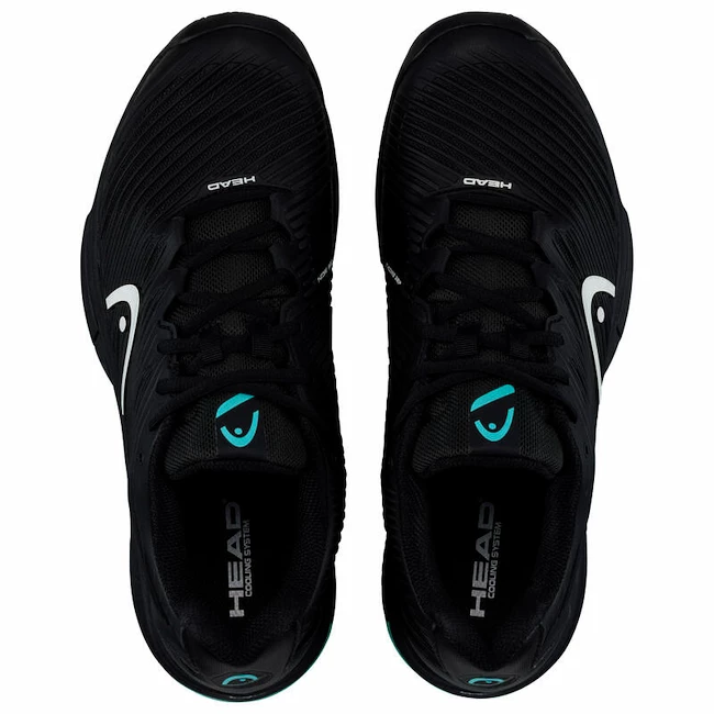 Chaussures De Tennis Pour Homme Head Revolt Pro 4.0 Black/Teal 7 Chaussures De Tennis Pour Homme Head Revolt Pro 4.0 Black/Teal – Image 5