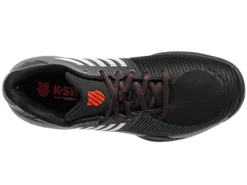 Chaussures De Tennis Pour Homme K-Swiss Express Light 2 Jet Black/Steel Gray -Magasin De Sport De Tennis chaussures de tennis pour homme k swiss express light 2 jet black steel gray 154137 650x650 g2