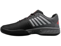 Chaussures De Tennis Pour Homme K-Swiss Express Light 2 Jet Black/Steel Gray -Magasin De Sport De Tennis chaussures de tennis pour homme k swiss express light 2 jet black steel gray 154137 650x650 g3