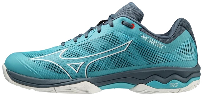 Chaussures De Tennis Pour Homme Mizuno Wave Exceed Light AC Maui Blue 3 Chaussures De Tennis Pour Homme Mizuno Wave Exceed Light AC Maui Blue