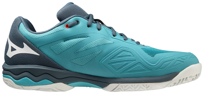 Chaussures De Tennis Pour Homme Mizuno Wave Exceed Light AC Maui Blue 4 Chaussures De Tennis Pour Homme Mizuno Wave Exceed Light AC Maui Blue – Image 2