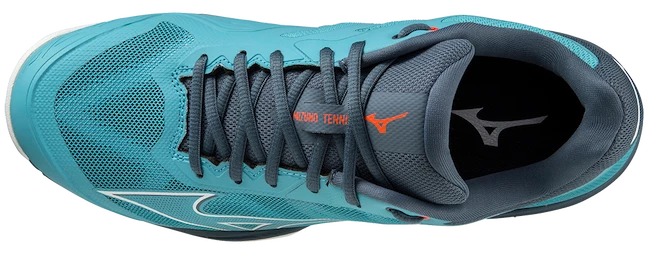 Chaussures De Tennis Pour Homme Mizuno Wave Exceed Light AC Maui Blue 7 Chaussures De Tennis Pour Homme Mizuno Wave Exceed Light AC Maui Blue – Image 5