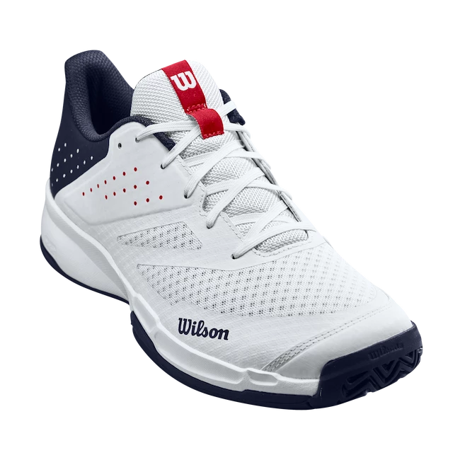 Chaussures De Tennis Pour Homme Wilson Kaos Stroke 2.0 White/Peacoat 4 Chaussures De Tennis Pour Homme Wilson Kaos Stroke 2.0 White/Peacoat – Image 2