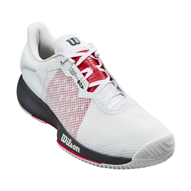 Chaussures De Tennis Pour Homme Wilson Kaos Swift White/Red 3 Chaussures De Tennis Pour Homme Wilson Kaos Swift White/Red