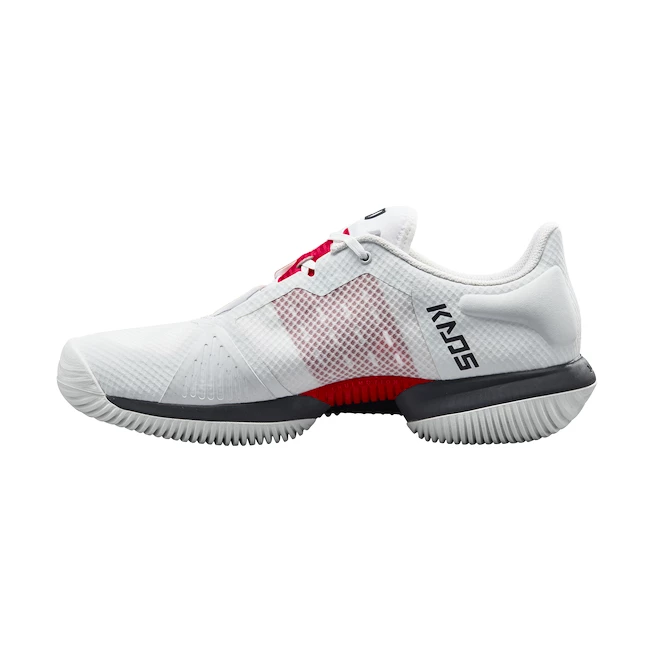 Chaussures De Tennis Pour Homme Wilson Kaos Swift White/Red 4 Chaussures De Tennis Pour Homme Wilson Kaos Swift White/Red – Image 2
