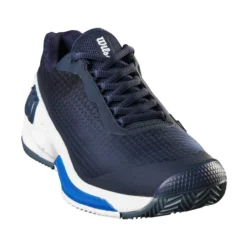 Chaussures De Tennis Pour Homme Wilson Rush Pro 4.0 Clay Navy Blaze -Magasin De Sport De Tennis chaussures de tennis pour homme wilson rush pro 4 0 clay navy blaze 1358445 650x650 g1