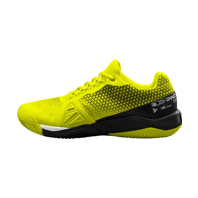 Chaussures De Tennis Pour Homme Wilson Rush Pro 4.0 Clay Sulphur Spring 5 Chaussures De Tennis Pour Homme Wilson Rush Pro 4.0 Clay Sulphur Spring – Image 3