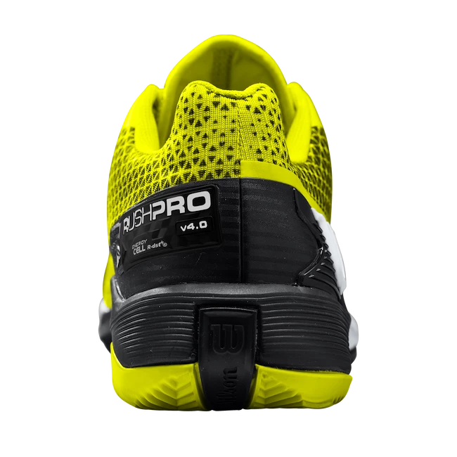 Chaussures De Tennis Pour Homme Wilson Rush Pro 4.0 Clay Sulphur Spring 6 Chaussures De Tennis Pour Homme Wilson Rush Pro 4.0 Clay Sulphur Spring – Image 4