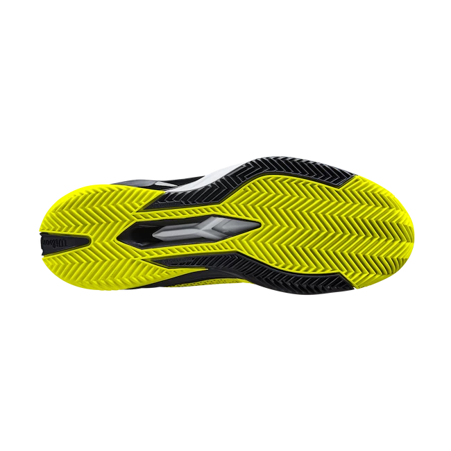 Chaussures De Tennis Pour Homme Wilson Rush Pro 4.0 Clay Sulphur Spring 7 Chaussures De Tennis Pour Homme Wilson Rush Pro 4.0 Clay Sulphur Spring – Image 5