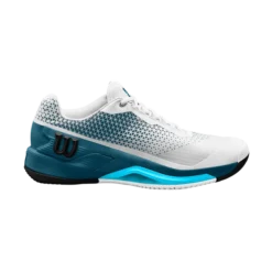 Chaussures De Tennis Pour Homme Wilson Rush Pro 4.0 Clay White/Blue Coral