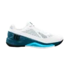 Chaussures De Tennis Pour Homme Wilson Rush Pro 4.0 White/Blue Coral -Magasin De Sport De Tennis chaussures de tennis pour homme wilson rush pro 4 0 white blue coral 156136 650x650 1