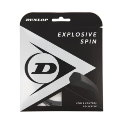 Cordage De Tennis Dunlop Explosive Spin Black 1.25 Set (12 M)