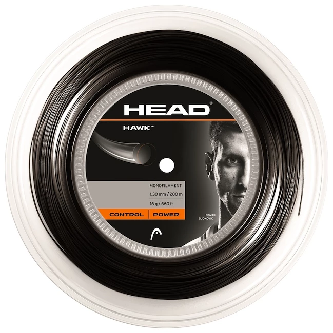 Cordage De Tennis Head Hawk Black (200 M) 3 Cordage De Tennis Head Hawk Black (200 M)
